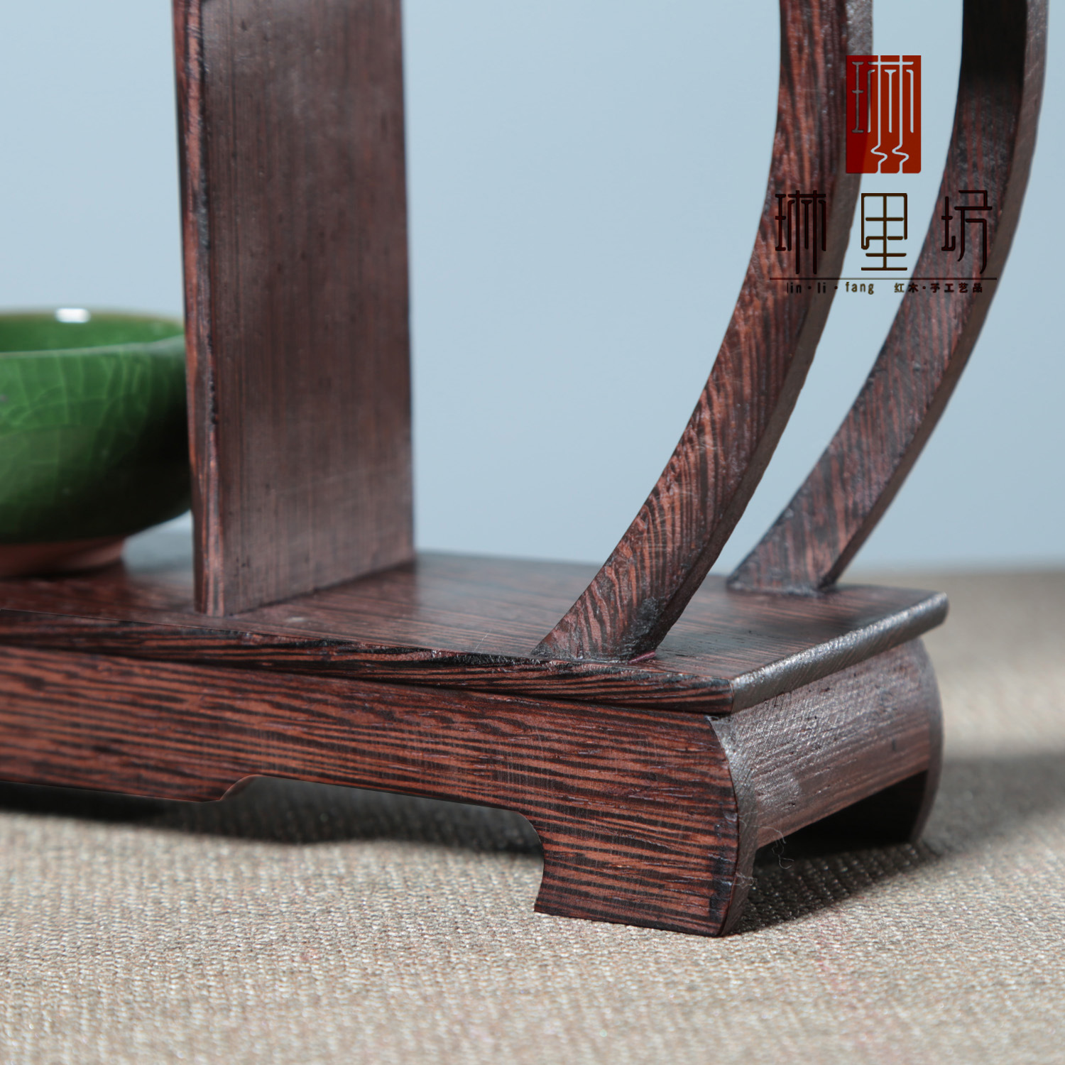Rosewood Crafts Door Frame Antique Shelf Rosewood Multi-Treasure Stand Display Stand Wood crafts