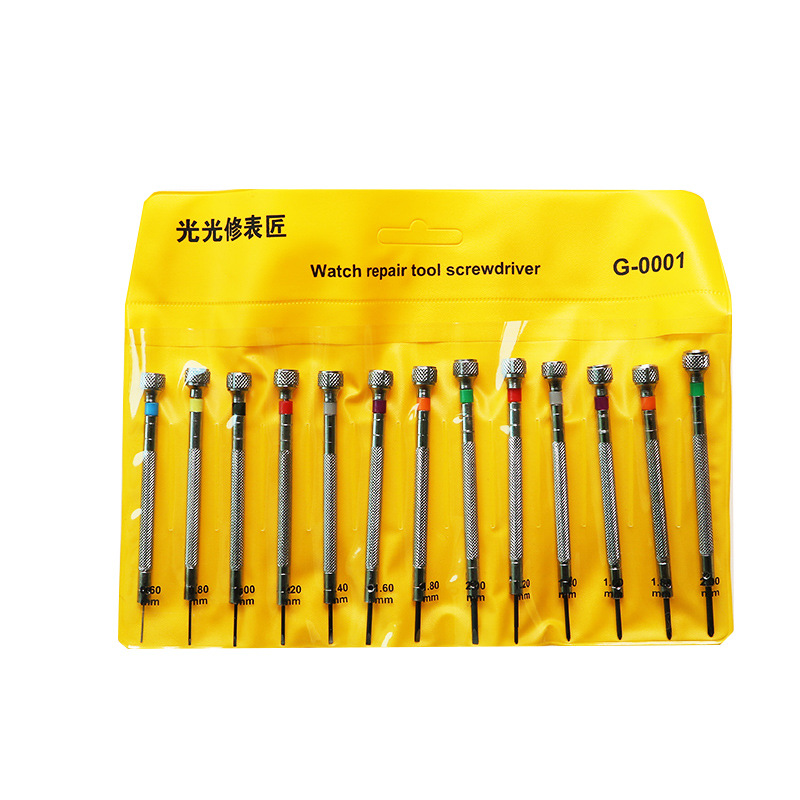 More than Watch Repair Tool Specifications 0.6-2.0 Cross Screwdriver Screwdriver Screwdriver 13 Pieces Set