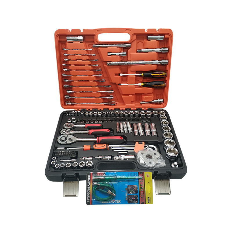 Factory in Stock 121 Pieces Sleeve Set Professional Auto Insurance Automobile Maintenance &amp; Repair Tools Sets One Piece Dropshipping