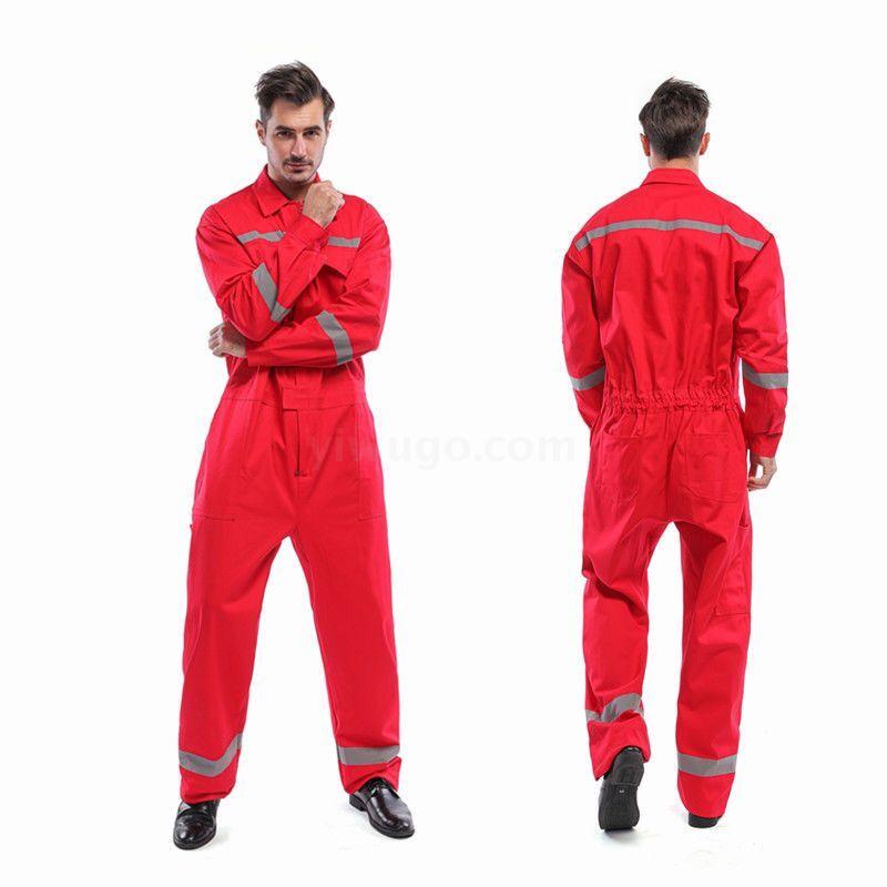 After Reflective strip working suit men&#039;s auto repair suit Electric welding Suit thick Spring and autumn wear wear regular repair workshop tooling