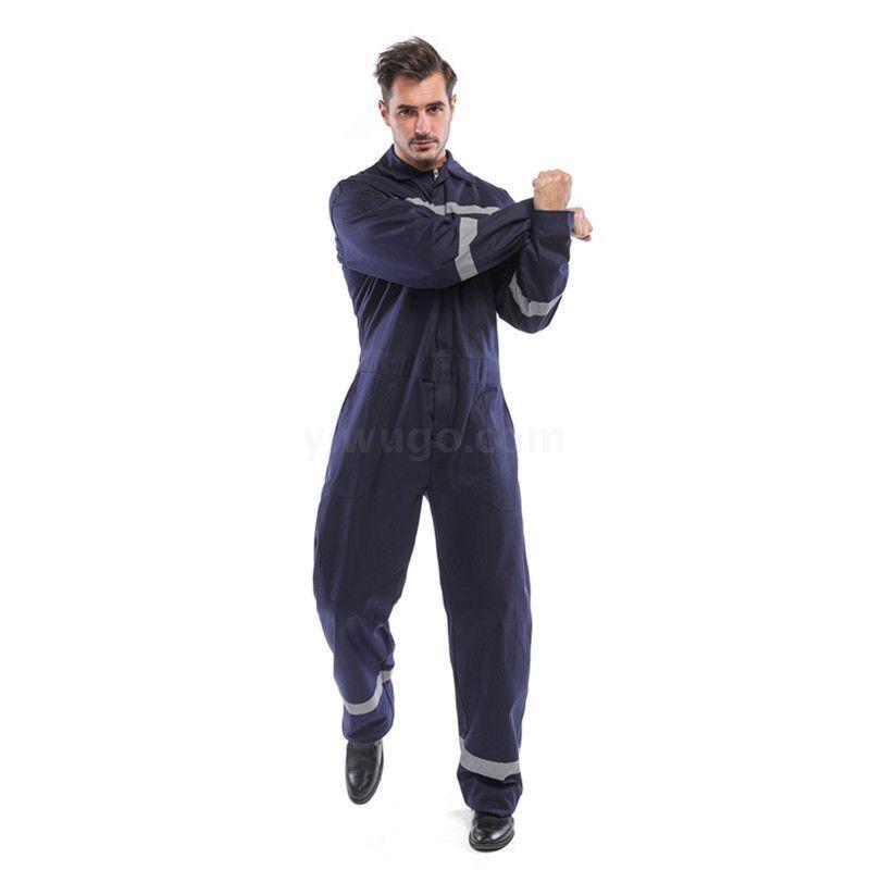 After Reflective strip working suit men&#039;s auto repair suit Electric welding Suit thick Spring and autumn wear wear regular repair workshop tooling