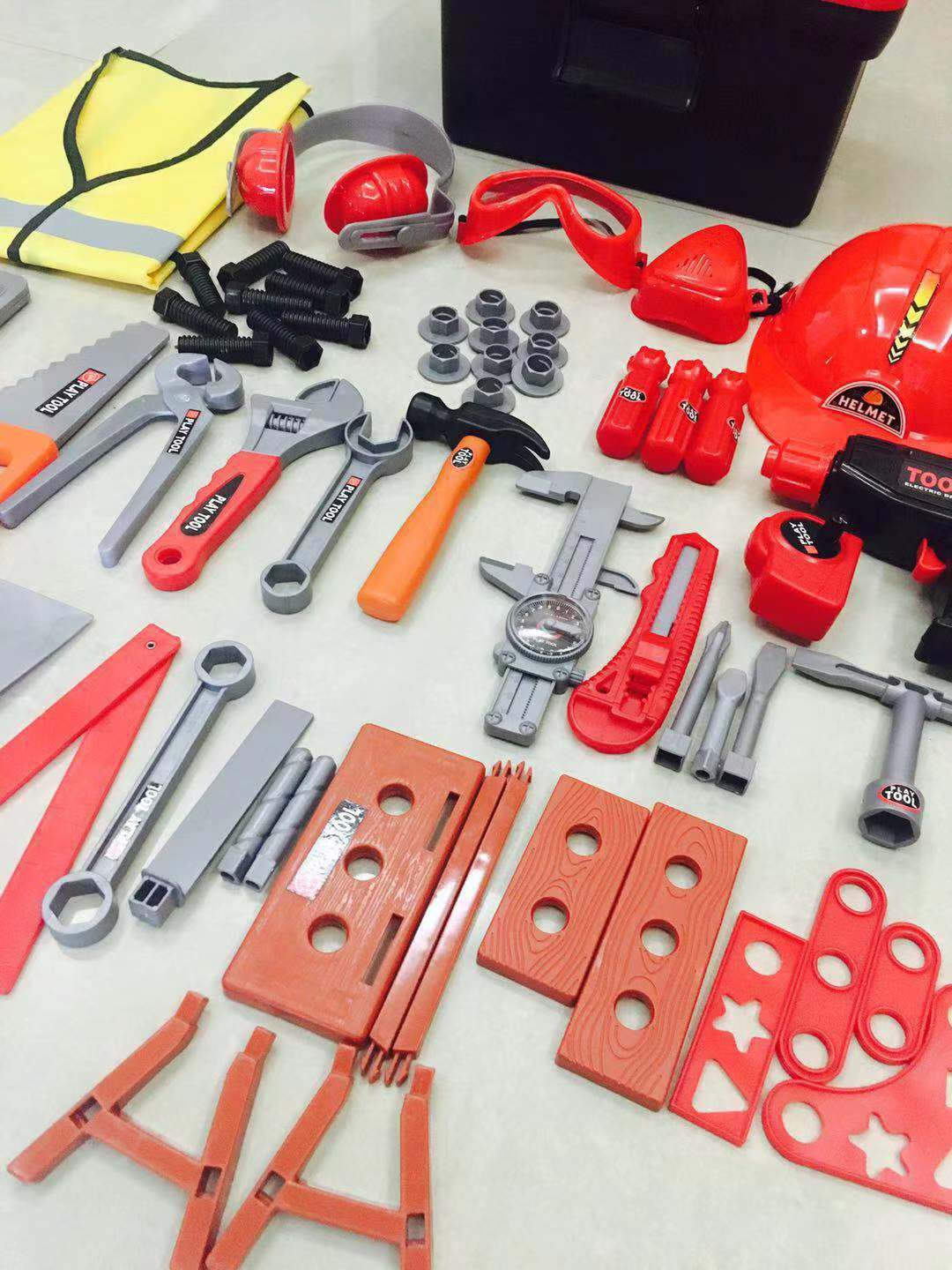 Children over the house Simulation tools toy set baby repair tools electric Drill Screwdriver Repair Factory Direct sale