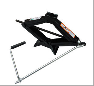 Car Mechanical Jack Scissor Hand-Cranking Car Thread Vertical 2 T Carrying Thickened Portable Tire Changing Tool