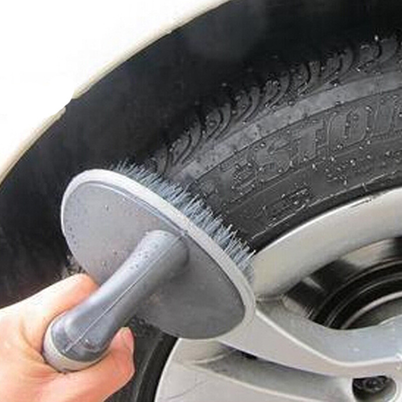 Car Accessories Car Wash Hub Brush Tire Brush T-Type Tire Cleaning Brush Car Tools Car Washing Tools