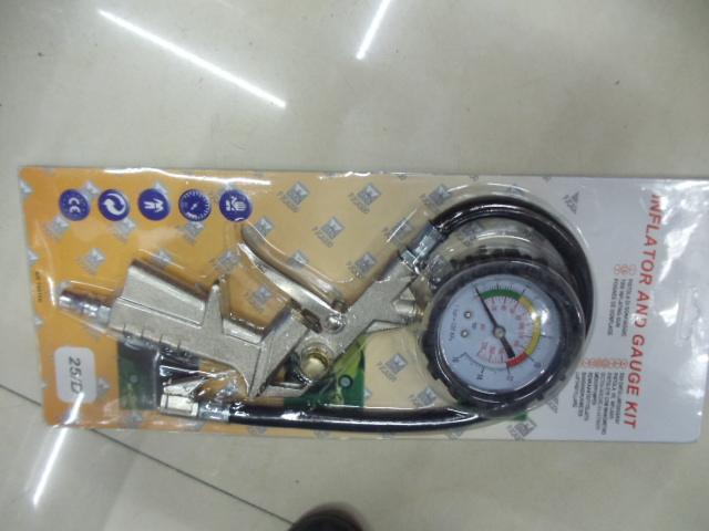 Automobile tire pressure gauge tire pressure gauge pressure gauge dust gun hardware tool