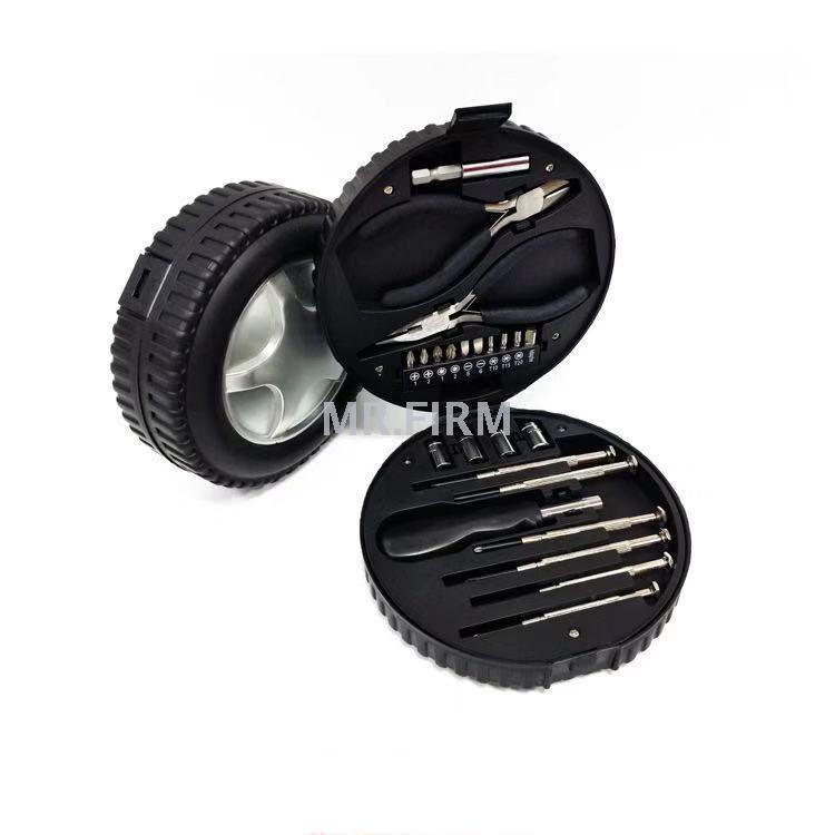The new 24PCS tire assembly tool set is carbon steel tool set