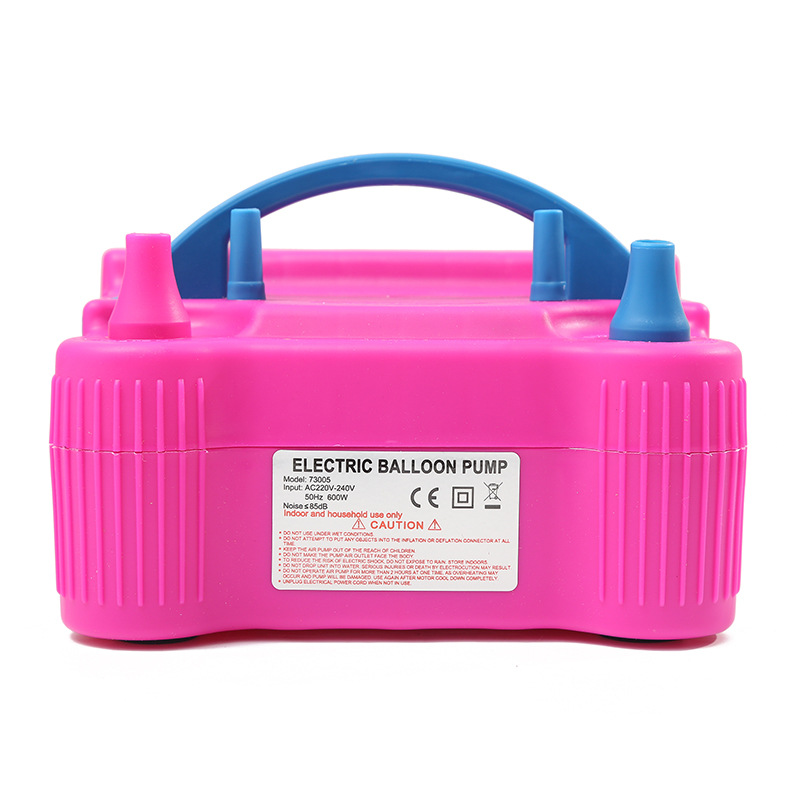 Cross-Border New Arrival American Standard Electric Tire Pump Blowing Balloons Air Pump Electric Inflator Pumping Ball Tool Balloon Machine