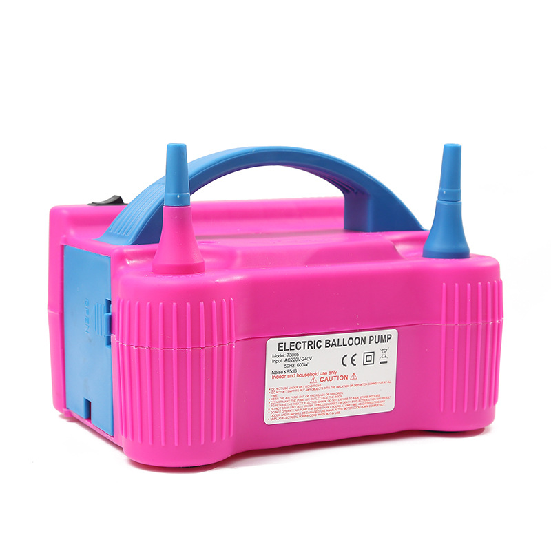 Cross-Border New Arrival American Standard Electric Tire Pump Blowing Balloons Air Pump Electric Inflator Pumping Ball Tool Balloon Machine