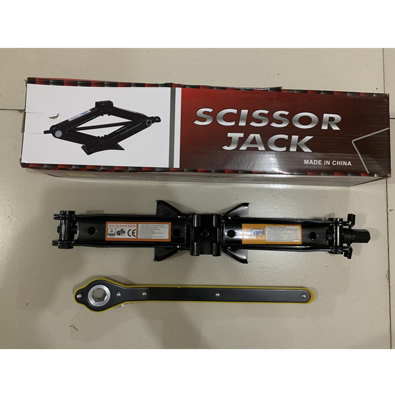 2.5T Car Jack Thickened Scissor Tire Replacement for Cars Tool Trolley Labor Saving 2.5T Car Jack
