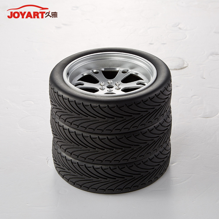 Creative Gift Novelty Office Storage Pen Holder Tire-Shaped Tool Sundries Storage Box Customized Imitation Tire Pen Holder