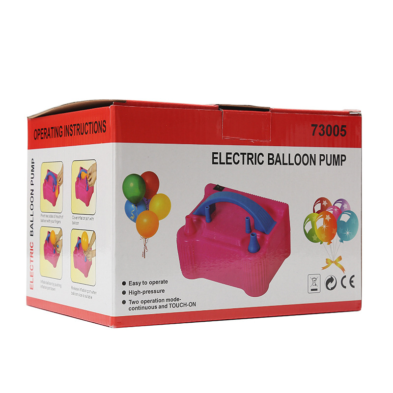 Cross-Border Export British Standard Electric Tire Pump Blowing Balloons Air Pump Electric Inflator Pumping Ball Tool Balloon Machine