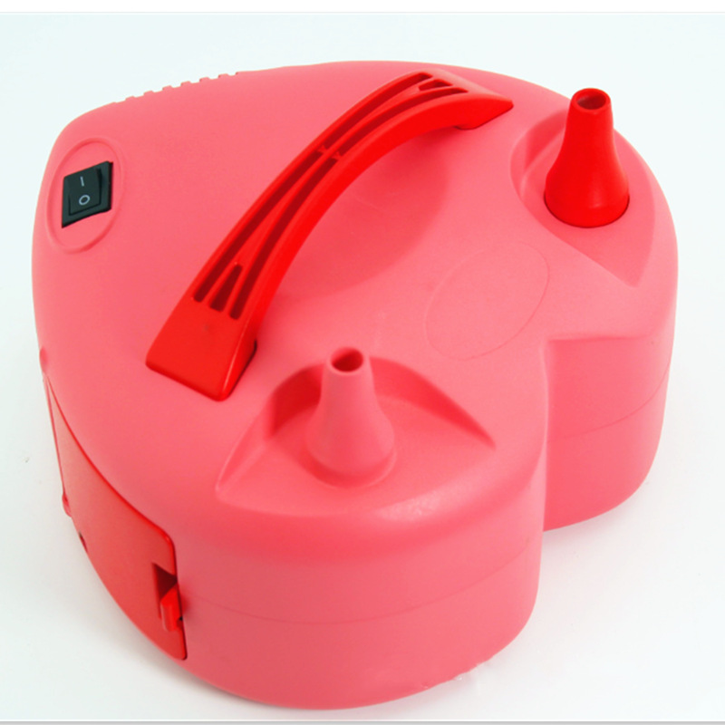 Love Model Electric Tire Pump Double Hole Air Pump Electric Inflator Pumping Ball Tool Balloon Charging Cylinder Wholesale