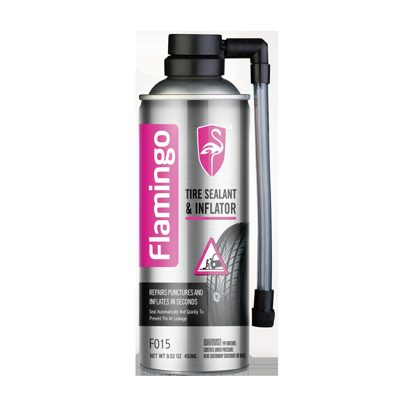 Flamingo Tire Repair Fluid Car Tire Inflatable Leak Repair Fluid Car Supplies Emergency Repair Agent CrossBorder Special