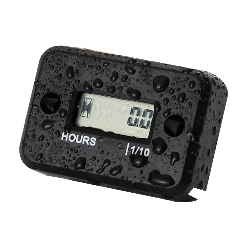 Motorcycle Waterproof Tired Timer LCD Digital Display 2 Punch 4 Punch Gasoline Engine Maintenance Repair Induction Timer