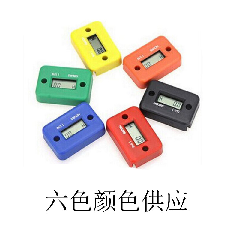 Motorcycle Waterproof Tired Timer LCD Digital Display 2 Punch 4 Punch Gasoline Engine Maintenance Repair Induction Timer