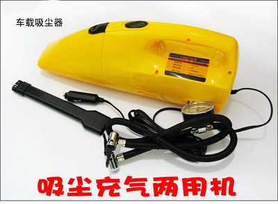 Automobile multi-function air-filled two-in-one car vacuum cleaner air-filled pump dry and wet dual air-filled tire repair