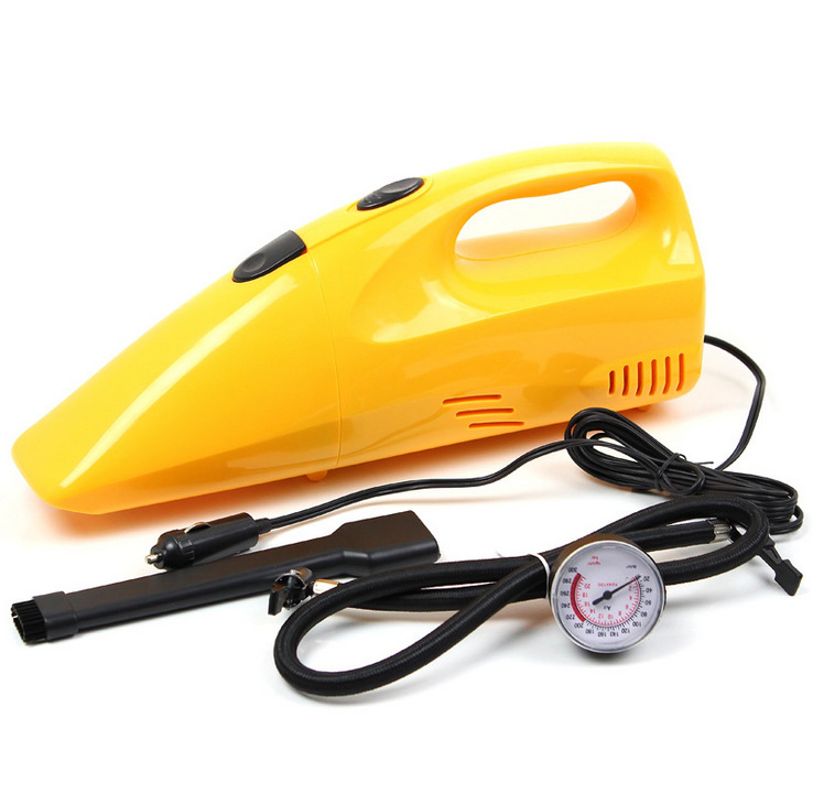 Automobile multi-function air-filled two-in-one car vacuum cleaner air-filled pump dry and wet dual air-filled tire repair