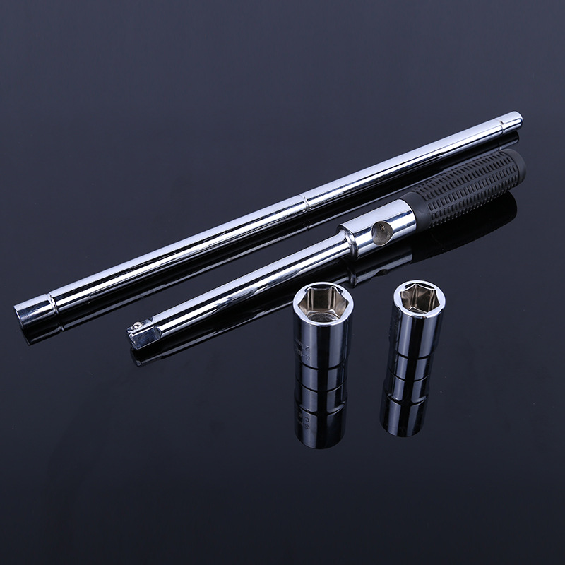 Supply Shishield Automobile Repair Cross Tire Socket Wrench Set 5pc45# Steel Metric Socket Wrench