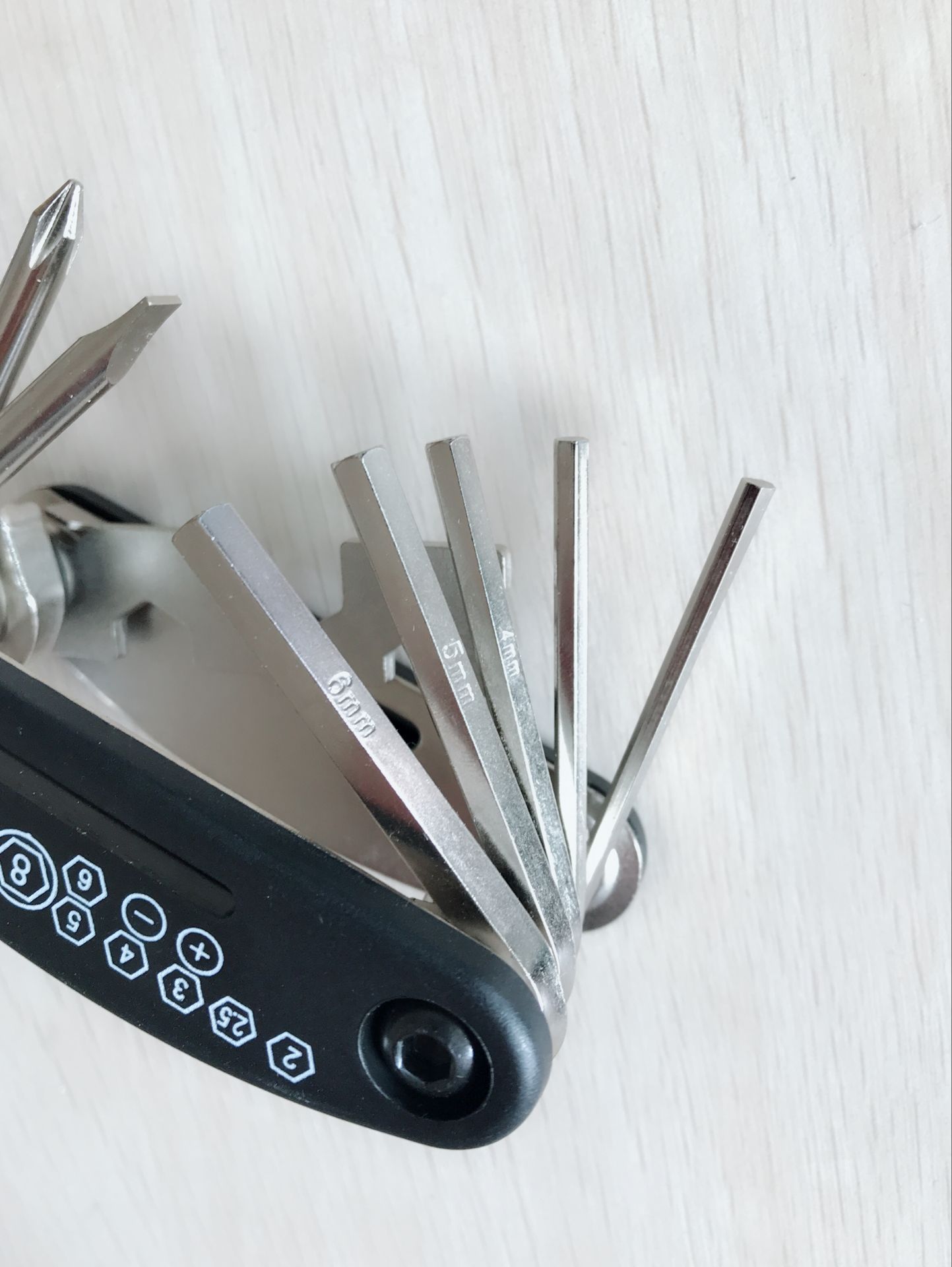 Bicycle Repair Combination Tire Repair Kit Mountain Road Bike Multi-Function Folding Repair Tire Wrench Set