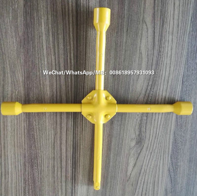 Auto repair tool cross wrench tire wrench