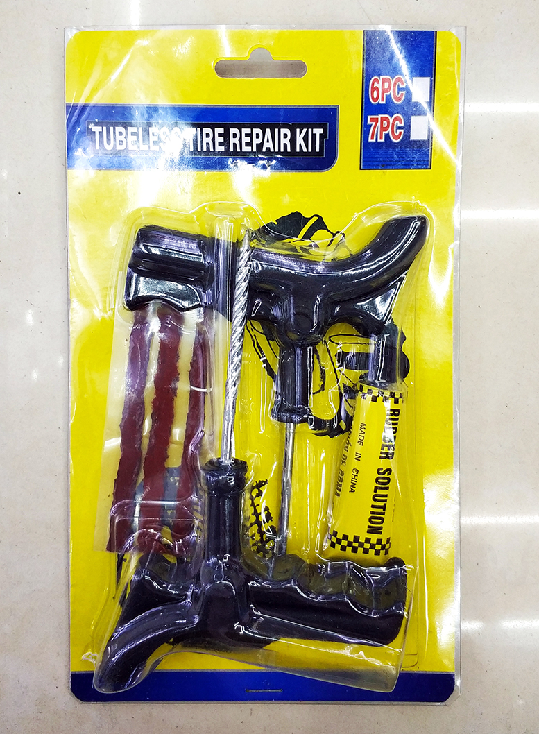 Auto tire repair tool set motorcycle tire repair rubber strip vacuum tire repair emergency glue solution