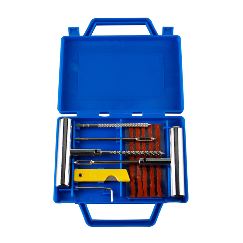 Automobile Tire Repairing Tools Set Vacuum Tire Motorcycle Electric Vehicle Tire Repair Tools Tire Repair Strip Fast Glue Liquid