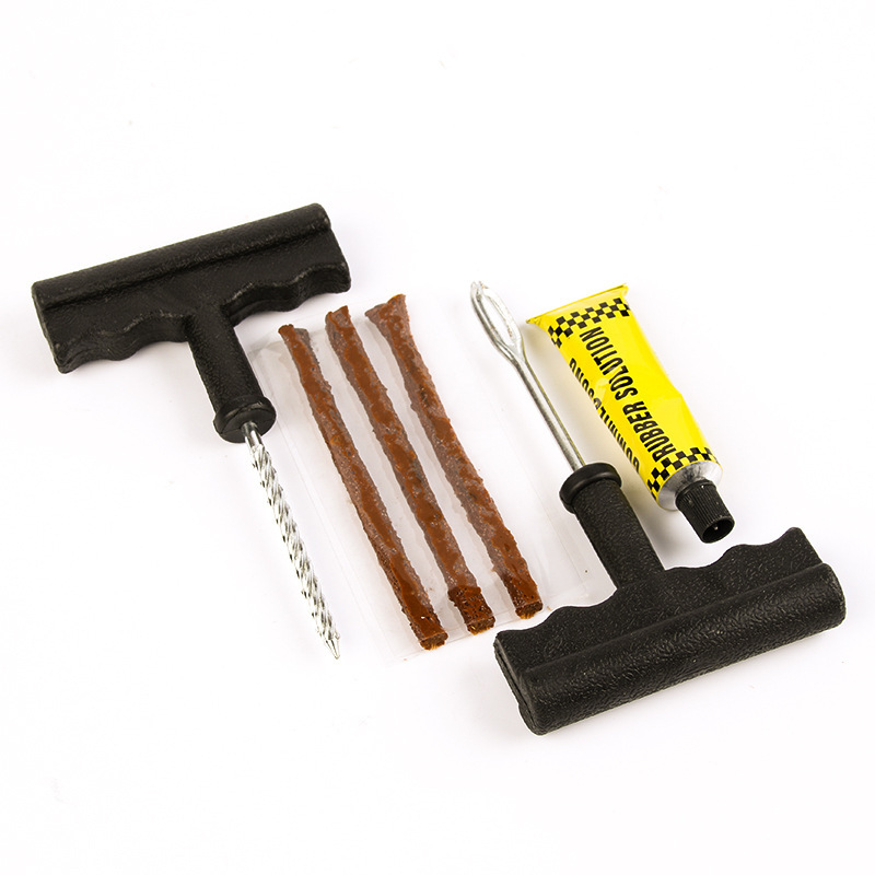 Automobile Maintenance &amp; Repair Tools Vacuum Tire Repair Kit Tire Repairing Tools Set Tire Repair Strip Small/Large