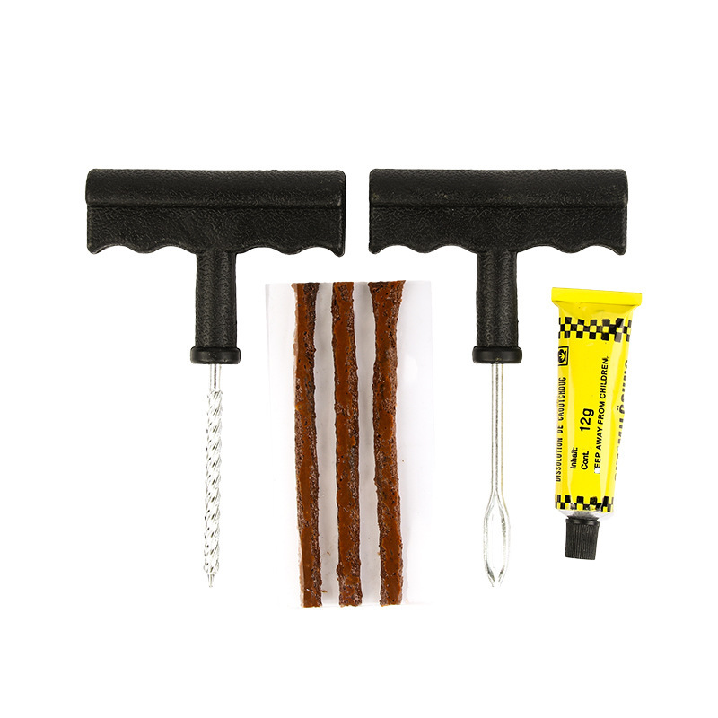 Automobile Maintenance &amp; Repair Tools Vacuum Tire Repair Kit Tire Repairing Tools Set Tire Repair Strip Small/Large