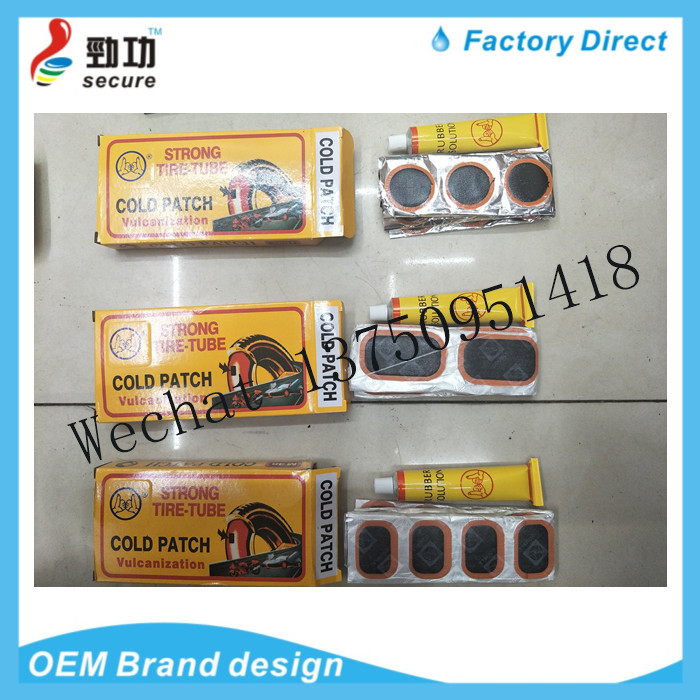 Cold repair glue tire 48/24 film + glue bike mountain bike electric car tire repair tool