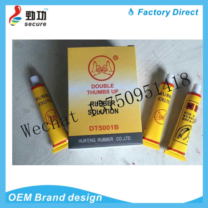 Bicycle and motorcycle tire repair tool tire repair glue single bottle glue RED SUN