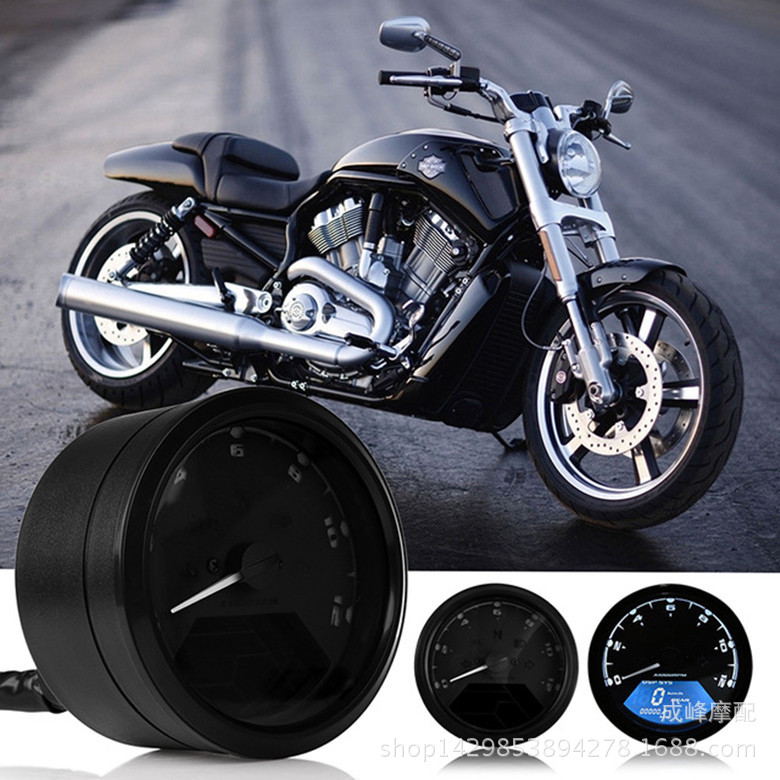 Motorcycle Meter Baboon LCD Meters Motorcycle Odometer Tachometer Speed Meter LCD Oil Meter