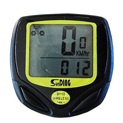 Sunding Speed Recorder Waterproof Wireless Stopwatch Odometer Bicycle Code Meter 548C Manual Code Meter Cycling