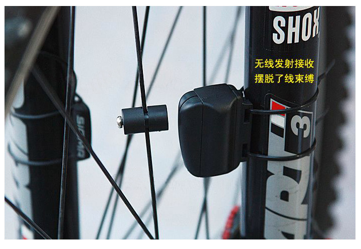 Sunding Speed Recorder Waterproof Wireless Stopwatch Odometer Bicycle Code Meter 548C Manual Code Meter Cycling