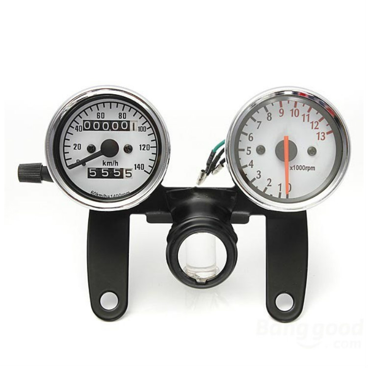 Motorcycle Modified Odometer Modified Tachometer Modified Instrument Retro Odometer Motorcycle Odometer