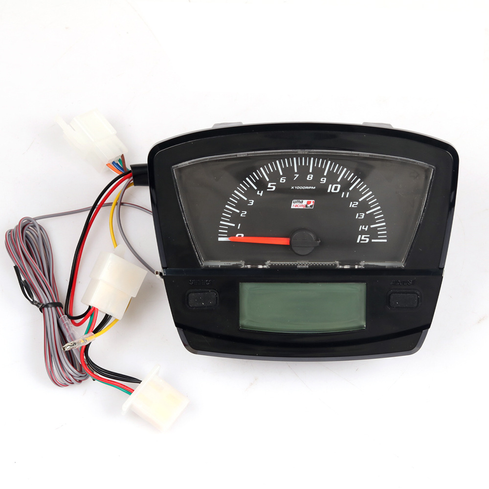 Cross-Border Hot Selling Motorcycle Modified LCD Digital Meter Waterproof Odometer Tachometer for Honda EX5
