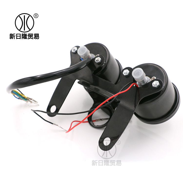 Trade Hot Selling Motorcycle Instrument Led Retro Modified Watch Assembly Universal New Mechanical Speed Odometer