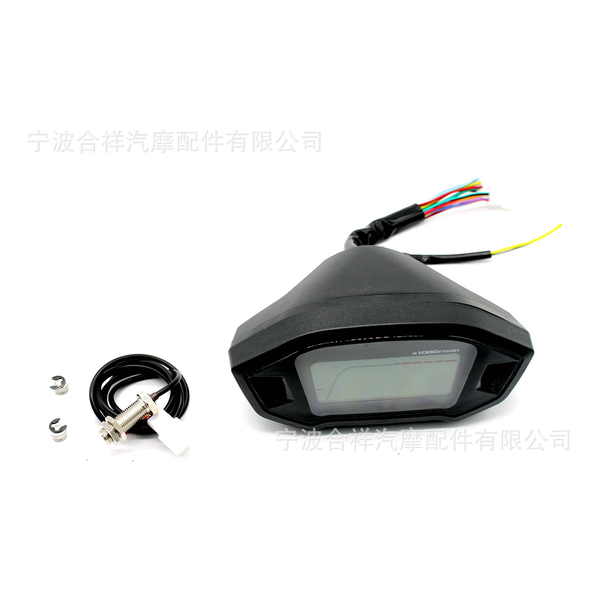 Monkey LCD Meters 12V Applicable Motorcycle Modified Speed Odometer Tachometer Liquid Crystal 2-4 Cylinder Speedometer