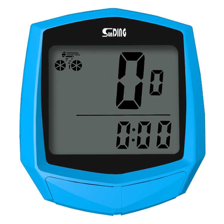 SD-581 Sunding Sunding Bicycle Wired Stopwatch Speedometer Odometer Chinese and English Code Meter
