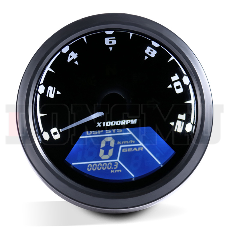 Motorcycle Meter Baboon LCD Meters Motorcycle Odometer Tachometer Speed Meter LCD Meter