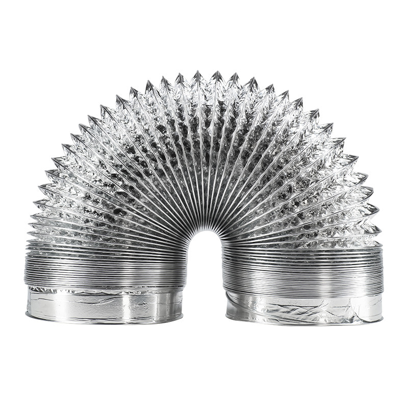80100mm Exhaust Pipe Telescopic Aluminum Foil Air Hose Bathroom Bath Heater Exhaust Ventilator Hose Ventilation Pipe