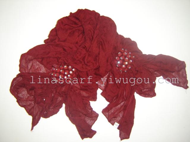 Yiwu mufflers produce decorative custom fold scarves scarf in winter to keep warm