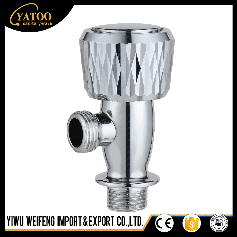 Angle valve switch copper valve hot and cold water stop 304 stainless steel triangle valve zinc alloy