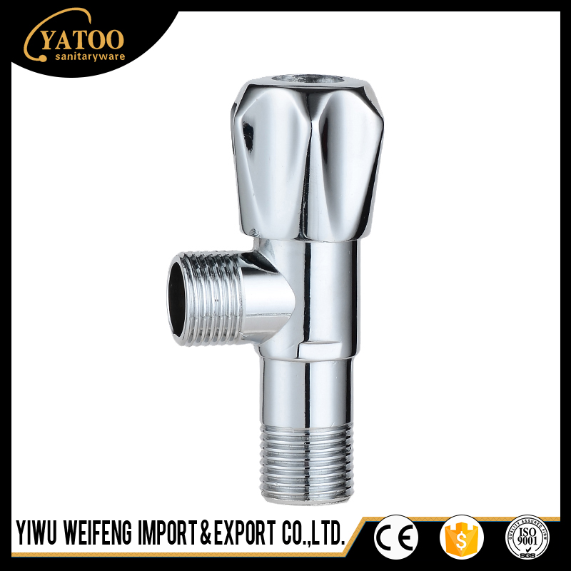 Hot and cold water valve angle valve switch 304 stainless steel triangle valve full precision copper thickening