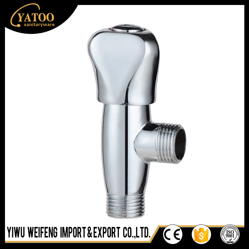 Hot and cold water valve angle valve switch 304 stainless steel triangle valve full precision copper thickening