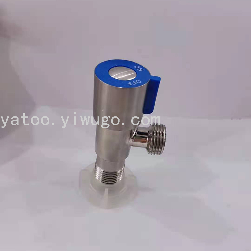 Angle Valve 304 Stainless Steel Triangle Closestool Inlet Valve 4 Points Water Stop Valve