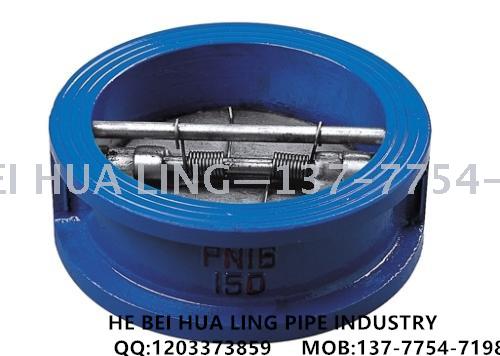 Manufacturers sell butterfly/butterfly check valves, the clip, the check valve micro hold missile closing butterfly check valves