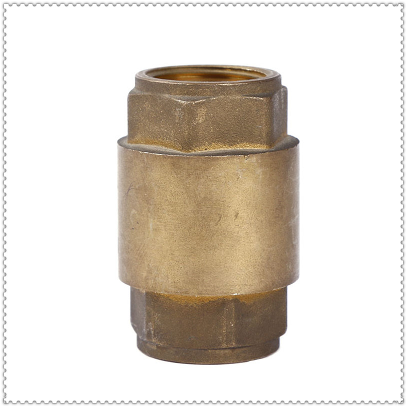 Vertical copper one-way check valve (reverse check valve) for DN32/DN40/DN50 plumbing/thermostatic valve