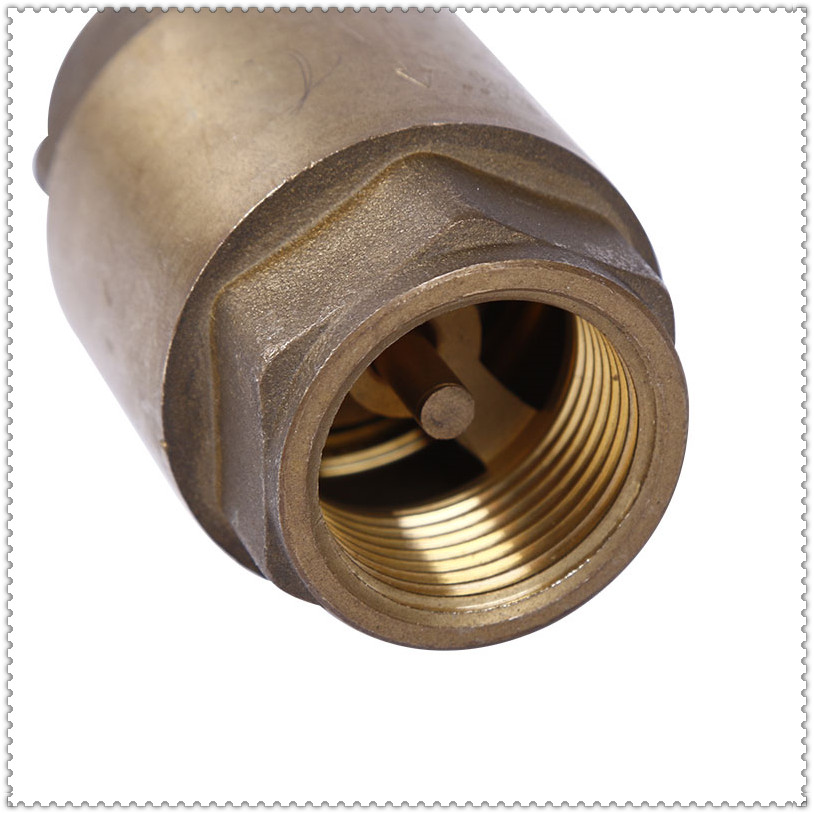 Vertical copper one-way check valve (reverse check valve) for DN32/DN40/DN50 plumbing/thermostatic valve
