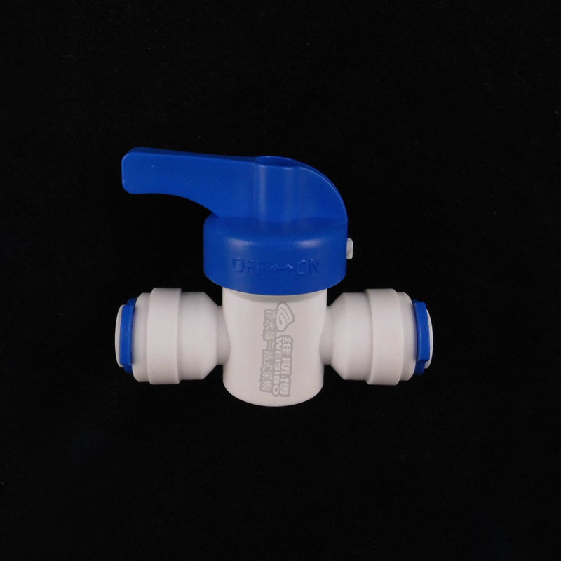 2 Points Ball Valve Water Purifier Pure Water Machine Switch Valve Food Grade Drain Valve 14 Accessories Universal