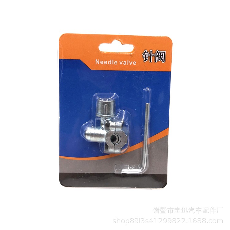 Needle Valve Fluid Refilling Charging Valve Refrigeration Tool Accessories WeldingFree Zinc Alloy Acupuncture Valve